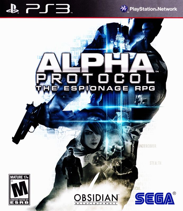 Alpha Protocol box art for Playstation 3